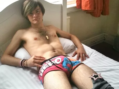 Ashley Plus His Pulsing Unshaved