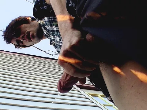 Peeing Coupled with Stroking Out Some